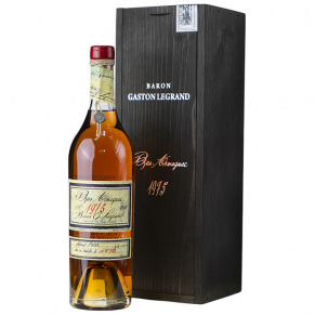 Арманьяк Baron G. 1976 Bas, gift box, Cognac Lheraud