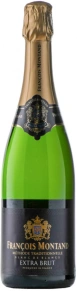 Игристое вино Blanc de Blancs Extra Brut, Francois Montand, 2023, 0.75 л