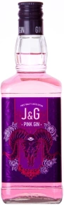 Джин Pink Gin, J&G, 0.5 л