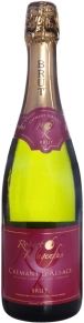 Игристое вино Rose Brut, Domaine Robert Klingenfus, AOC, 0.75 л