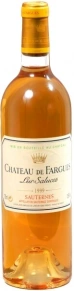 Вино Chateau de Fargues, AOC, 1999, 0.75 л