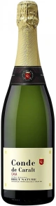 Игристое вино Cava Brut Nature, Conde de Caralt, 0.75 л