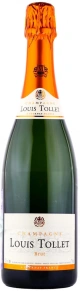 Шампанское Brut, Louis Tollet, AOC, 0.75 л