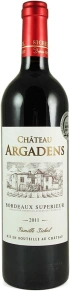 Вино Rouge, Chateau Argadens, AOC, 2011, 0.75 л
