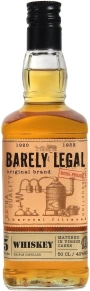 Виски Barely Legal, 5 лет, 0.5 л