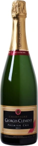 Шампанское Brut, Georges Clement, AOC, 0.75 л