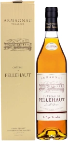 Арманьяк Selection L'Age Tendre, Chateau de Pellehaut, не менее 5 лет, 0.7 л (п/у)