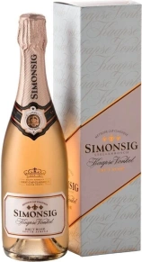 Игристое вино Kaapse Vonkel Brut Rose, Simonsig, 2020, 0.75 л (п/у)