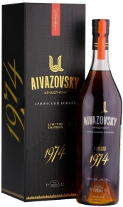 Коньяк Лимитед Эдишн, Айвазовский, 48 лет, 0.7 л (п/у)