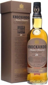 Виски Master Reserve, Knockando, 21 год, 0.7 л (п/у)