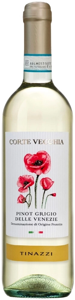 Вино Pinot Grigio delle Venezie, Corte Vecchia, DOP, 2023, 0.75 л