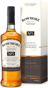 Виски No.1, Bowmore, 0.7 л (п/у)