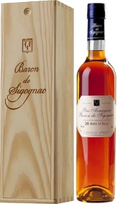 Арманьяк Baron de Sigognac, 20 лет, 0.5 л (п/у)