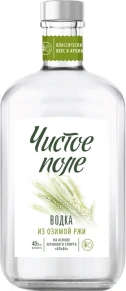 Водка Чистое поле, 0.5 л