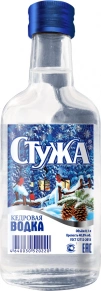 Водка Кедровая, Стужа, 0.1 л