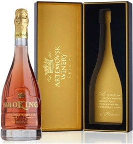 Игристое вино Pink medium-dry, Soloking, 0.75 л, (п/у)
