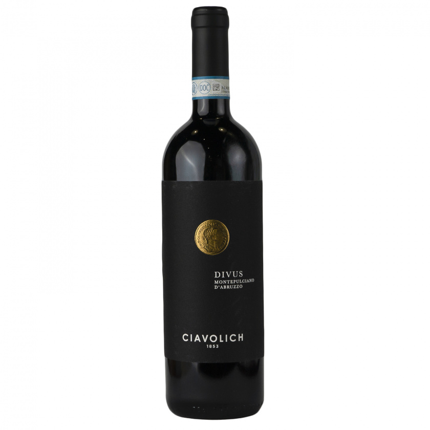 Вино Montepulciano d'Abruzzo Divus 2017, Chiara Ciavolich