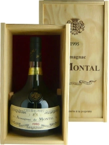 Арманьяк Armagnac de Montal, Винтажный, 19 лет, 0.7 л (п/у)