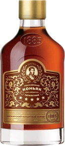 Коньяк Пять звездочек, ККЗ, 5 zvezd, 5 лет, 0.1 л