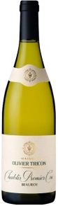 Вино Chablis Premier Cru Beauroy, Olivier Tricon, AOC, 2020, 0.75 л