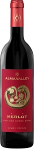 Вино Merlot, Alma Valley, 0.75 л