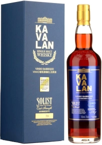 Виски Solist Vinho Barrique, Kavalan, 0.7 л (п/у)