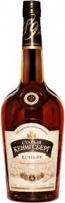 Коньяк Старый Кенигсберг, 4 года, 1 л