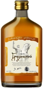 Коньяк Грузинский, Грузвинпром, 5 лет, 0.25 л