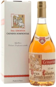 Кальвадос Calvados Lemorton, 10 лет, 0.7 л (п/у)