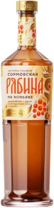 Ликер Рябина на коньяке, Сормовская, 0.5 л