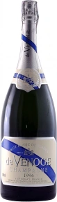 Шампанское Blanc de Blancs Brut, Champagne de Venoge, AOC, 1996, 1.5 л