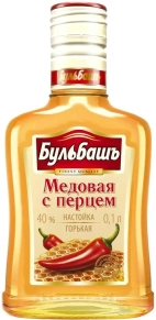 Ликер Медовая с перцем, Бульбашъ, 0.1 л