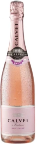 Игристое вино Cremant de Bordeaux Brut Rose, Calvet, AOP, 2023, 0.75 л