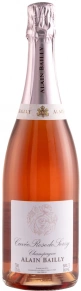 Шампанское Cuvee Rose De Serzy Brut, Champagne Alain Bailly, AOC, 0.75 л