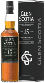 Виски Glen Scotia, 15 лет, 0.7 л (п/у)