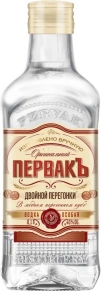 Водка Домашний Пшеничный Двойной Перегонки, Первакъ, 0.1 л