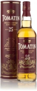 Виски Tomatin, 25 лет, 0.7 л (п/у)