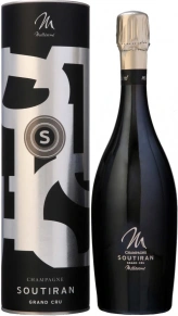 Шампанское Grand Cru Brut Millesime, Soutiran, AOC, 2012, 0.75 л