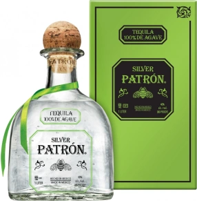 Текила Silver, Patron, 1 л (п/у)