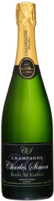Шампанское Blanc de Blancs Brut, Charles Simon, AOC, 2018, 0.75 л