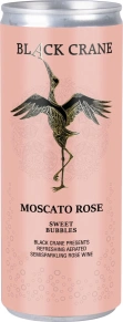 Игристое вино Moscato Rose, Black Crane, 0.25 л