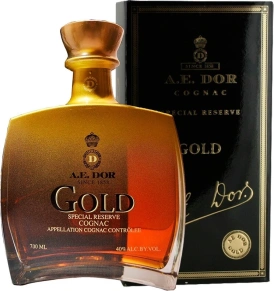 Коньяк Gold, A.E. Dor, 40 лет, 0.7 л (п/у)
