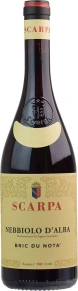 Вино Bric du Nota Nebbiolo d'Alba, Scarpa, DOC, 2021, 0.75 л