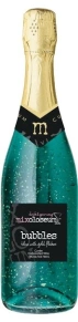 Игристое вино Blue (with gold flakes), Bubbles, 0.75 л