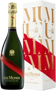 Шампанское Grand Cordon, Mumm, AOC, 0.75 л (п/у)