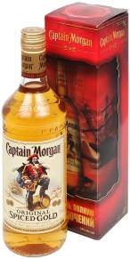 Ром Spiced Gold, Captain Morgan, 2 года, 0.7 л (п/у)