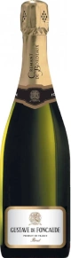 Игристое вино Cremant de Bordeaux Brut, Gustave de Foncaude, AOP, 2021, 0.75 л