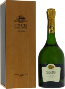 Шампанское Comtes de Champagne Blanc de Blancs Brut, Taittinger, 2006, 0.75 л (п/у)