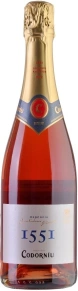 Игристое вино 1551 Brut Rosado, Codorniu, 0.75 л