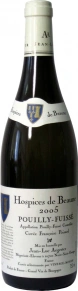Вино Pouilly-Fuisse Hospices de Beaune, Aegerter, 2005, 0.75 л